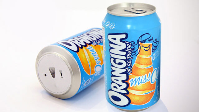 Orangina Miss O : canette anti foot 7 Orangina Miss O : canette anti foot 7