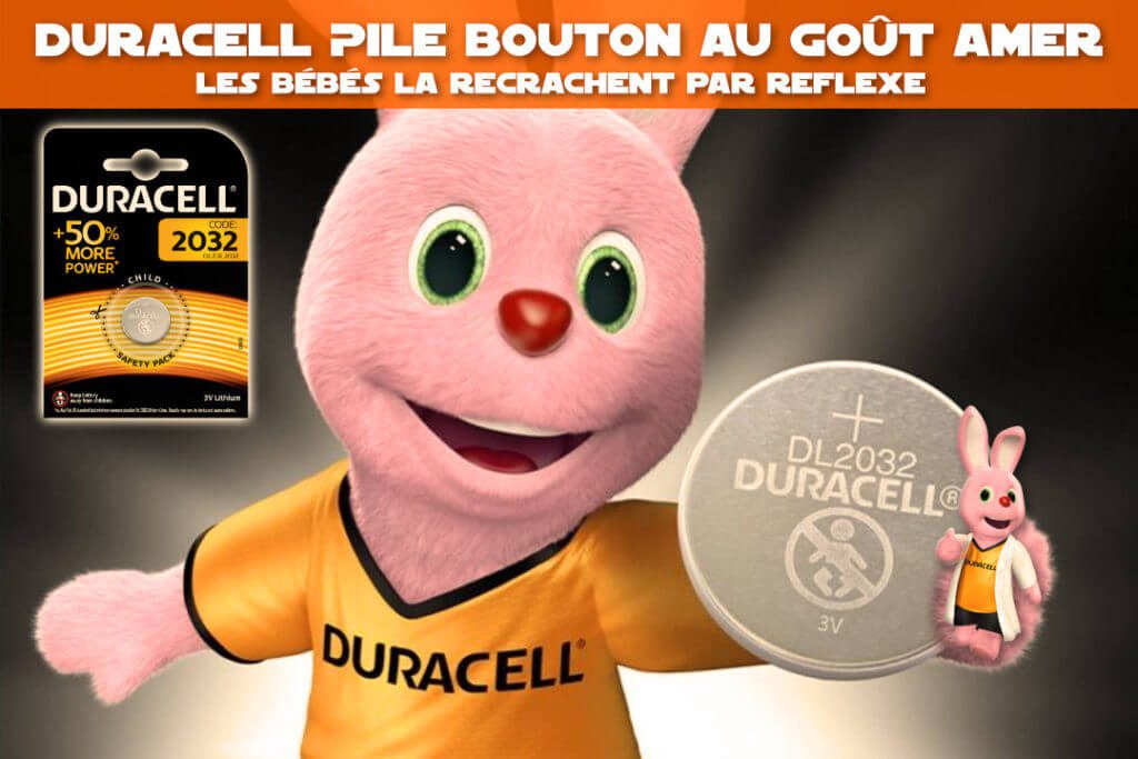 Duracell : Pile bouton au goût amer