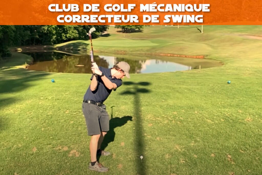 club de golf mecanique correcteur de swing