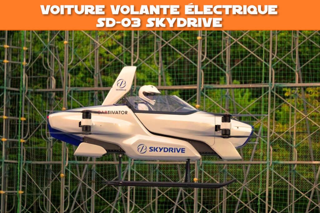 voiture volante electrique sd-03 SkyDrive