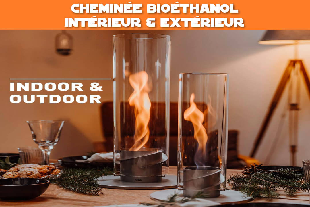 Cheminée bioéthanol pour intérieur et extérieur - urekaWEB : les