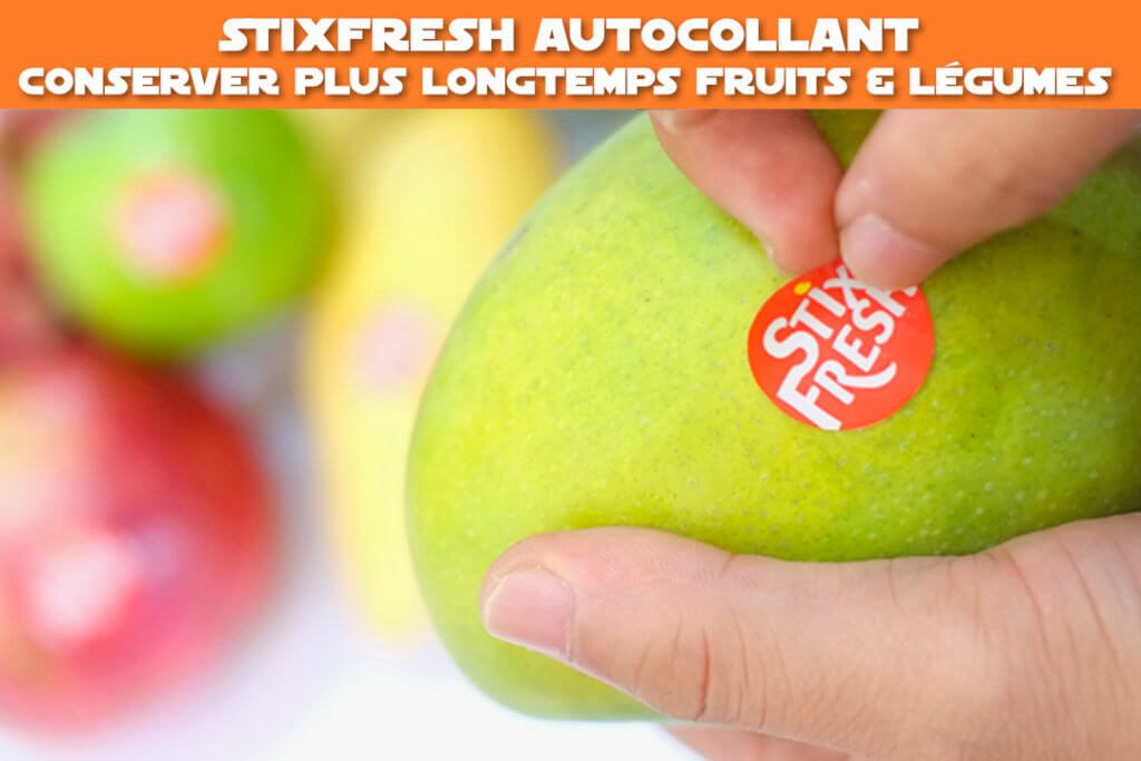 StixFresh : conserver plus longtemps fruits & légumes